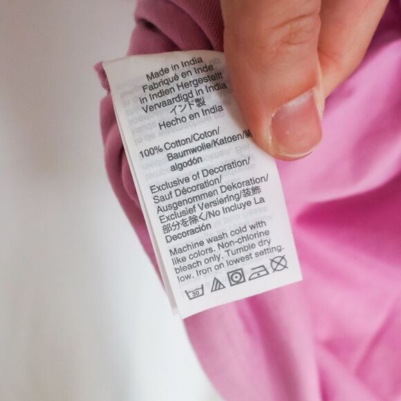 J Crew Puff Sleeve Lace Accent Top - Medium, Lilac - Picture 6 of 6